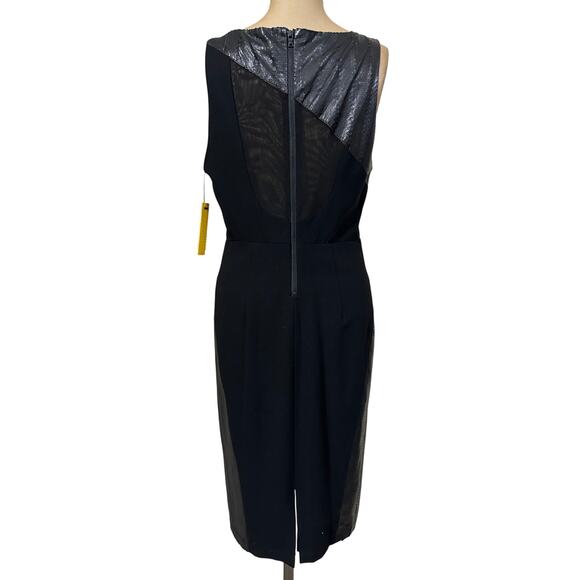 Alice + Olivia Leather Mini Dress New - Picture 6 of 10